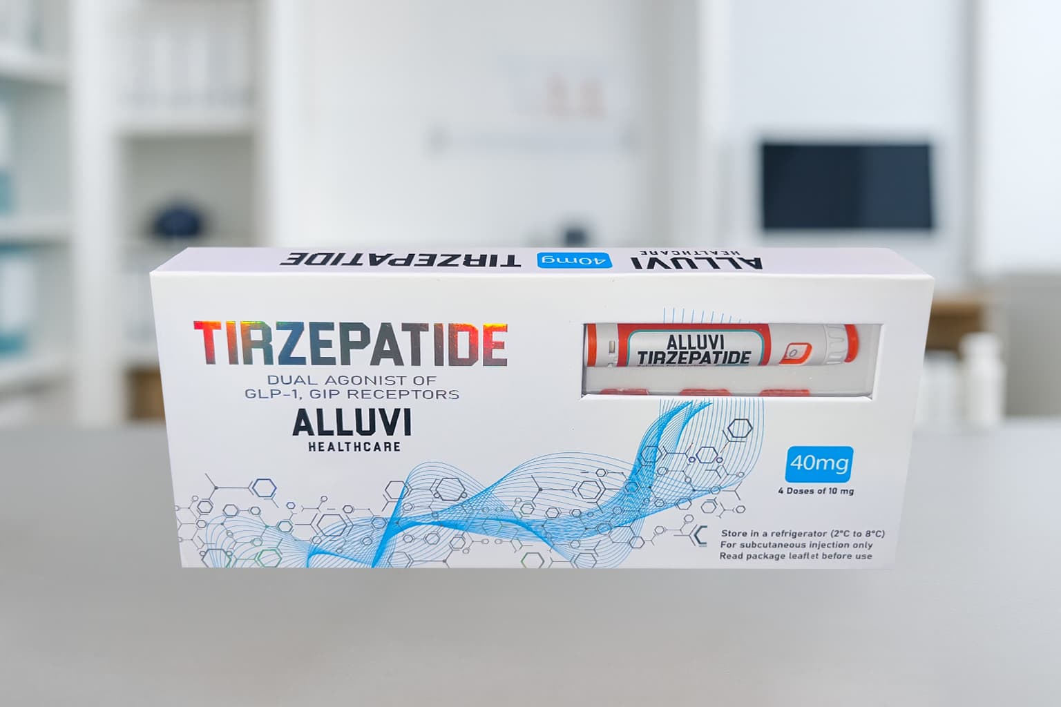 Trizepatide 40mg (R&D Only) — High-Dose Peptide Research Kit | Alluvi Health